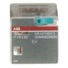 ABB - CR-U110DC3 Steckbares Interface-Relais 3We, A1-A2=110VDC, 250V/10A