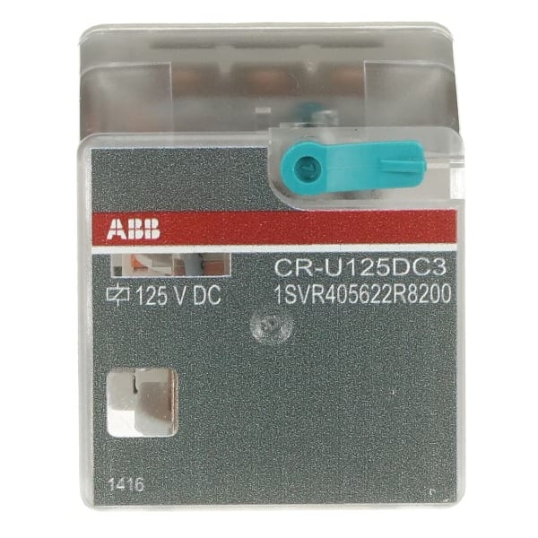ABB - CR-U125DC3 Steckbares Interface-Relais 3We, A1-A2=125VDC, 250V/10A