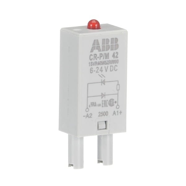 ABB - CR-P/M 42 Steckmodul Diode und LED rot, 6-24VDC, A1+, A2-