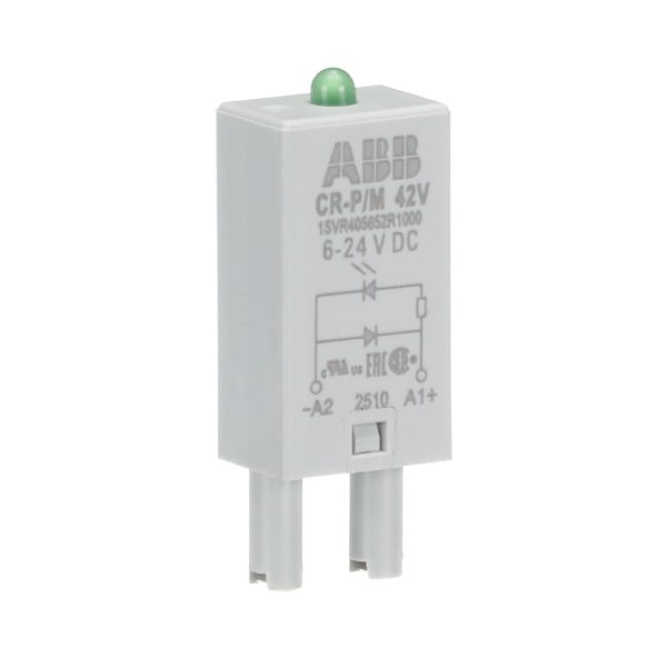 ABB - CR-P/M 42V Steckmodul Diode und LED grün, 6-24VDC, A1+, A2-