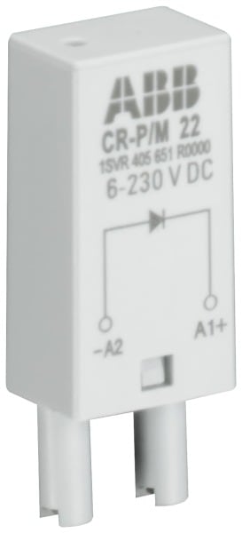 ABB - CR-P/M 62 Steckmodul LED rot, 6-24VAC/DC
