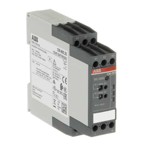 ABB - Isolationsüberwachungsrelais 1We 1-100kOhm 24-240VAC/DC