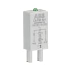 ABB - CR-P/M 92V Steckmodul LED grün, 110-230VAC/110VDC