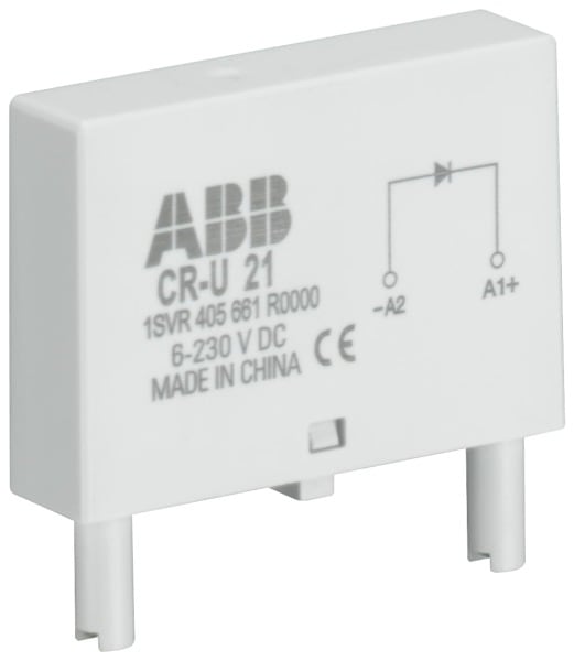 ABB - CR-U 61 Steckmodul LED rot, 6-24VAC/DC