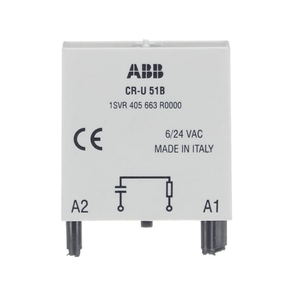 ABB - CR-U 51B Steckmodul RC Glied, 6-24VAC/DC