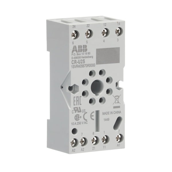 ABB - CR-U2S Sockel für 2We CR-U Relais