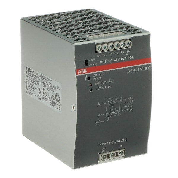 ABB - CP-E 24/10.0 Netzteil In:115/230VAC Out: 24VDC/10A