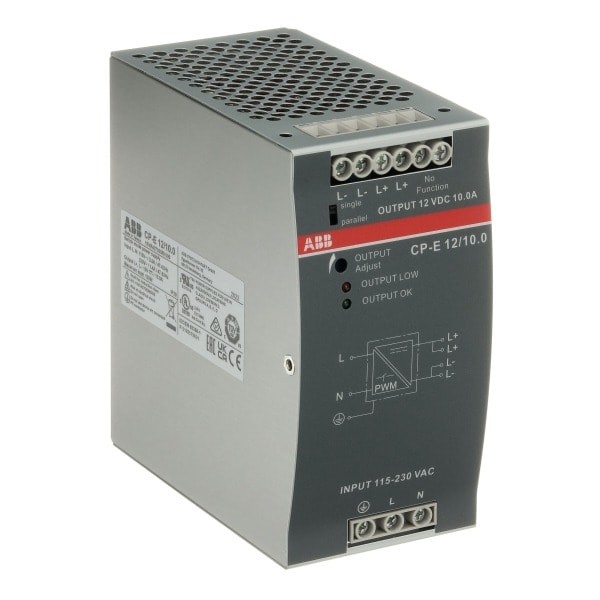 ABB - CP-E 12/10.0 Netzteil In:115/230VAC Out: 12VDC/10A