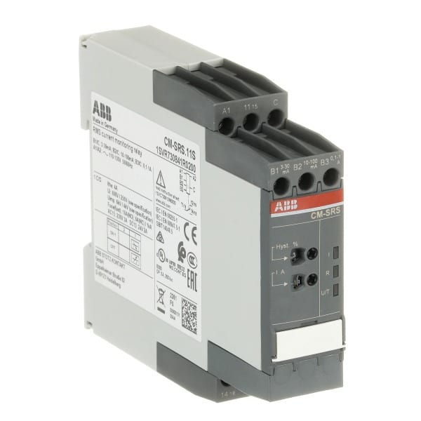 ABB - Stromüberwachungsrelais 1We B-C=3mA-1A RMS 110-130VAC