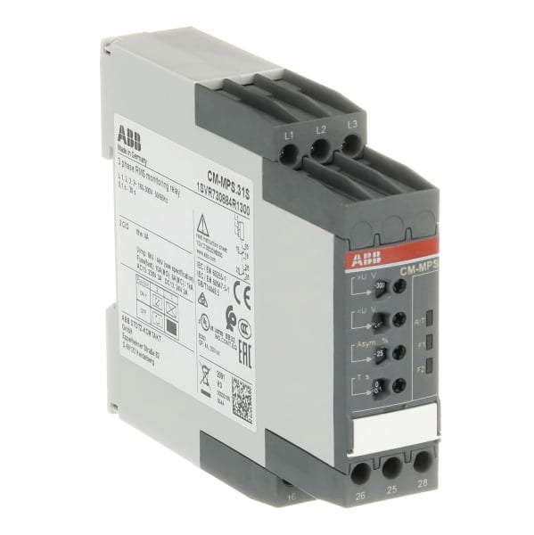 ABB - Dreiphasenüberwachungsrelais 2We 0,0,1-30s L1-L2-L3=3x160-300VAC