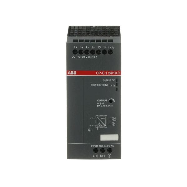 ABB - CP-C.1 24/10.0 Netzteil In:100-240VAC/90-300VDC Out:DC 24V/10A