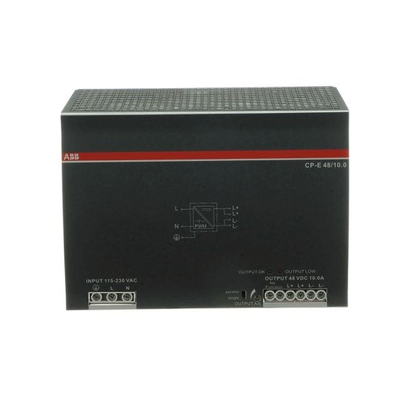 ABB - CP-E 48/10.0 Netzteil In:115/230VAC Out: 48VDC/10A