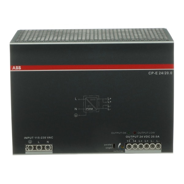 ABB - CP-E 24/20.0 Netzteil In:115/230VAC Out: 24VDC/20A