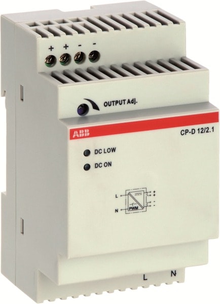 ABB - CP-D 12/2.1 Netzteil In: 100-240VAC Out: 12VDC/2.1A