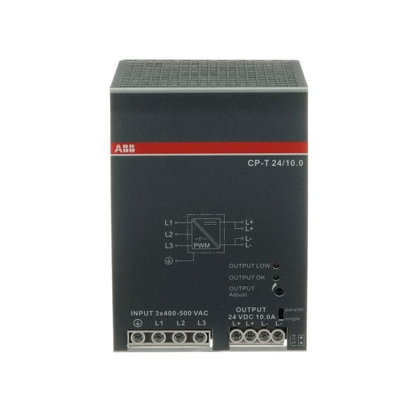 ABB - CP-T 24/10.0 Netzteil In: 3x400-500VAC Out: 24VDC/10.0A