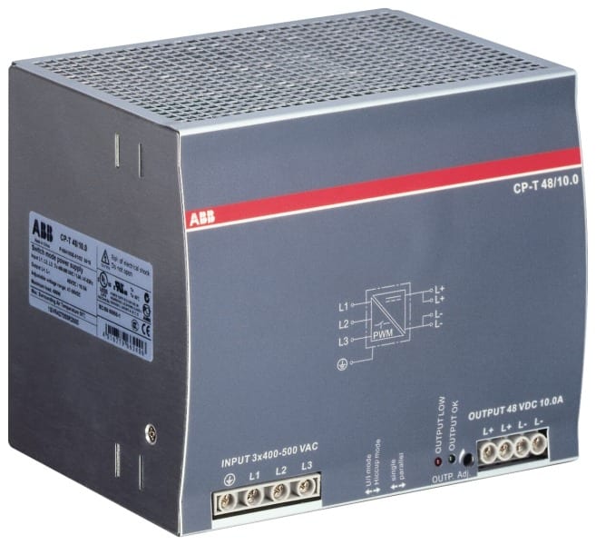 ABB - CP-T 48/10.0 Netzteil In: 3x400-500VAC Out: 48VDC/10.0A