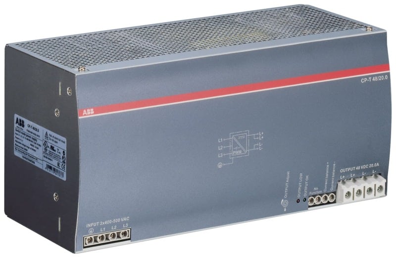 ABB - CP-T 48/20.0 Netzteil In: 3x400-500VAC Out: 48VDC/20.0A