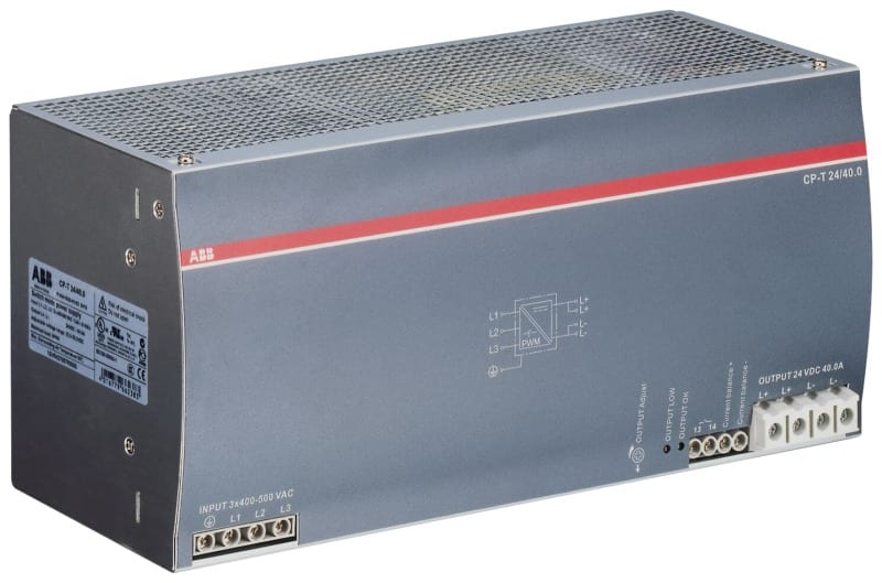 ABB - CP-T 24/40.0 Netzteil In: 3x400-500VAC Out: 24VDC/40.0A