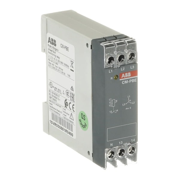ABB - CM-PBE Phasenausfallüberwachungsrelais 1S, L1,2,3-N=220-240VAC