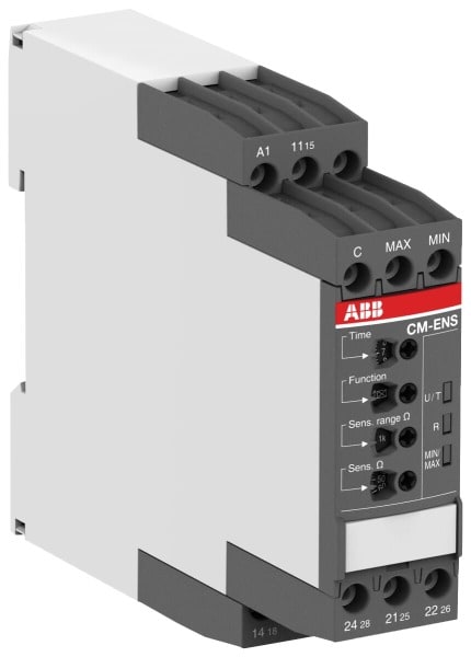 ABB - Niveauüberwachungsrelais 2We Empfindlichk.0,1-1000kOhm Füllen/Leeren24-240VAC/DC