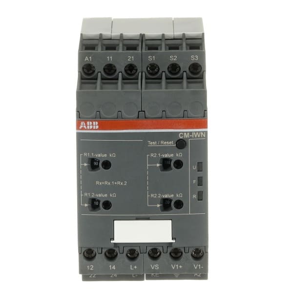ABB - Isolationsüberwachungsrelais 2We 1-100kOhm 2-200kOhm 24-240VAC/DC 20µF