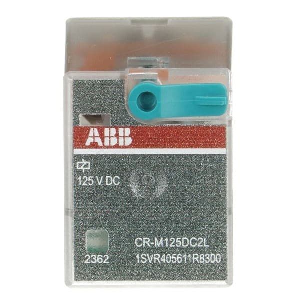 ABB - CR-M125DC2L Steckbares Interface-Relais 2We, A1-A2=125VDC, 250V/12A, LED