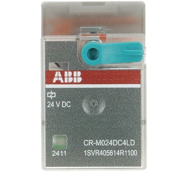 ABB - CR-M024DC4LD Steckbares Interface-Relais 4We, A1-A2=24VDC, 250V/6A, Diode, LED