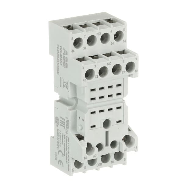 ABB - CR-M4SF Standardsockel m. Bügelschrauben für 2We oder 4We CR-M Relais