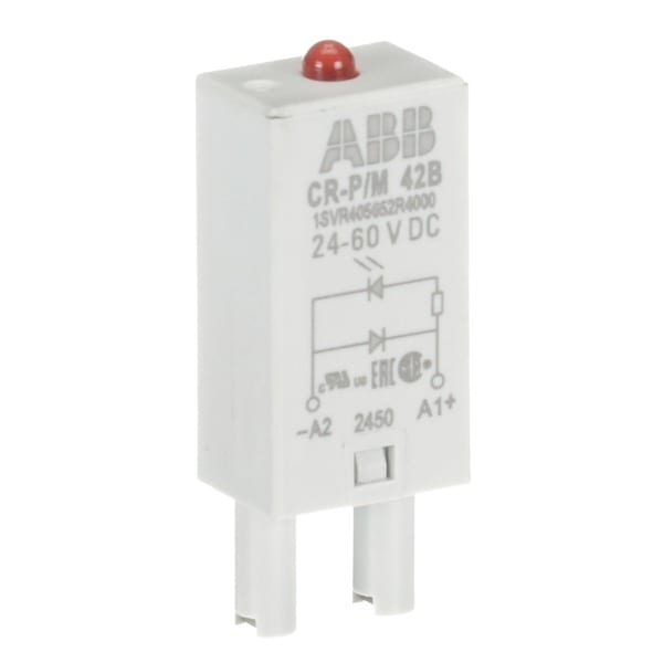 ABB - CR-P/M 42B Steckmodul Diode und LED rot, 24-60VDC, A1+, A2-