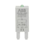 ABB - CR-P/M 42BV Steckmodul Diode und LED grün, 24-60VDC, A1+, A2-