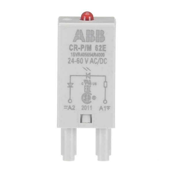 ABB - CR-P/M 62E Steckmodul LED rot, 24-60VAC/DC