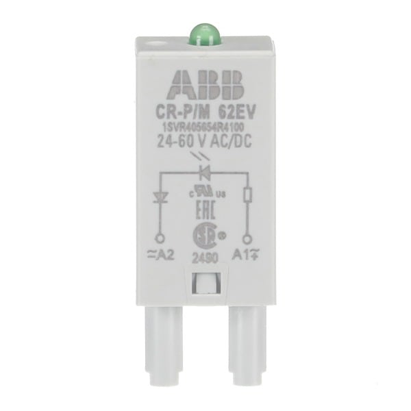 ABB - CR-P/M 62EV Steckmodul LED grün, 24-60VAC/DC
