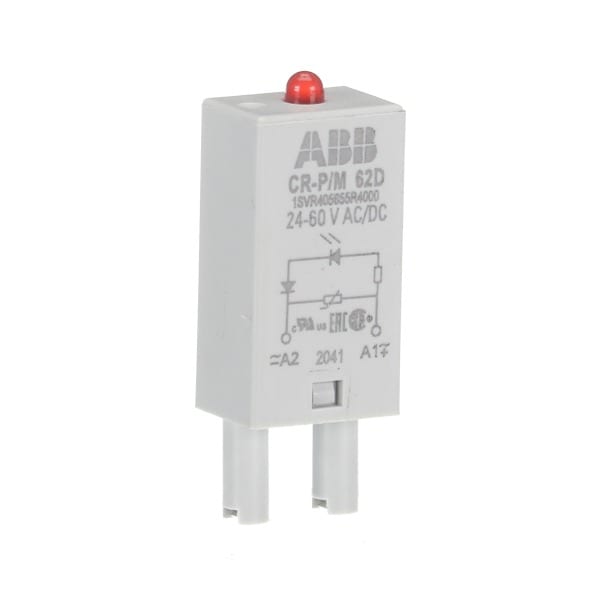 ABB - CR-P/M 62D Steckmodul Varistor und LED rot, 24-60VAC/DC