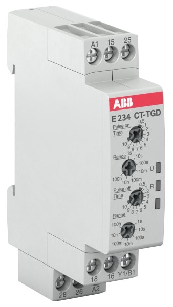 ABB - CT-TGD.22 Zeitrelais, taktgebend 2We, 24-48VDC, 24-240VAC