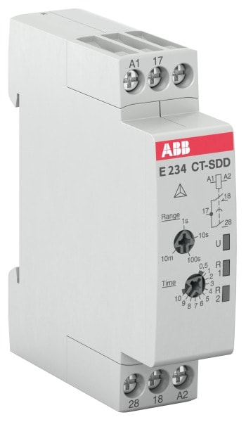 ABB - CT-SDD.22 Zeitrelais Stern-Dreieck-Umschaltung, 2S 24-48VDC, 24-240VAC