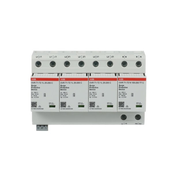 ABB - Kombi-Ableiter 4p für TT/TNS Netze mit FM 25kA/Pol für 230/400 V Netze