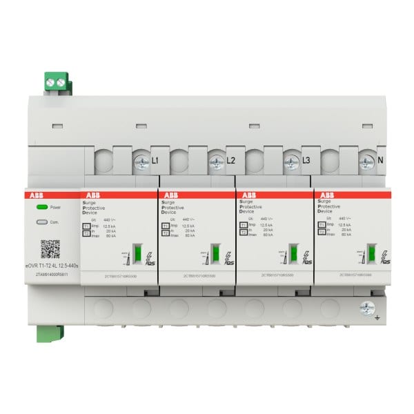 ABB - digitaler SPD für Energiemanagement über Modbus RTU SPD T1+2 400/690V TNS-System