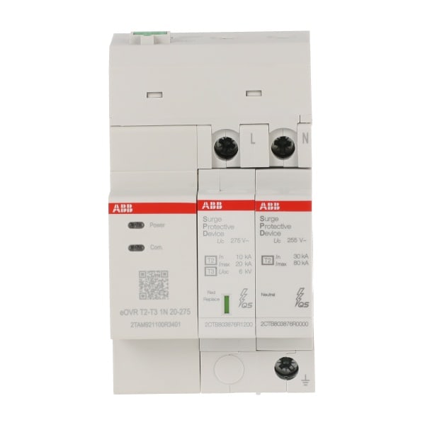 ABB - digitaler SPD für Energiemanagement über Modbus RTU SPD T2+3 230V TN-System