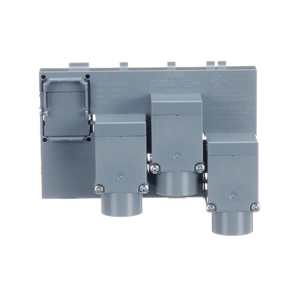 ABB - Einspeiseblock 250A L1 L2 L3 links Smissline TP PowerBar Bolt-On