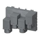 ABB - Einspeiseblock 250A L1 L2 L3 N rechts Smissline TP PowerBar Bolt-On
