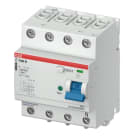 ABB - Fehlerstrom-Schutzschalter F400 - 4P - Typ B - 63 A