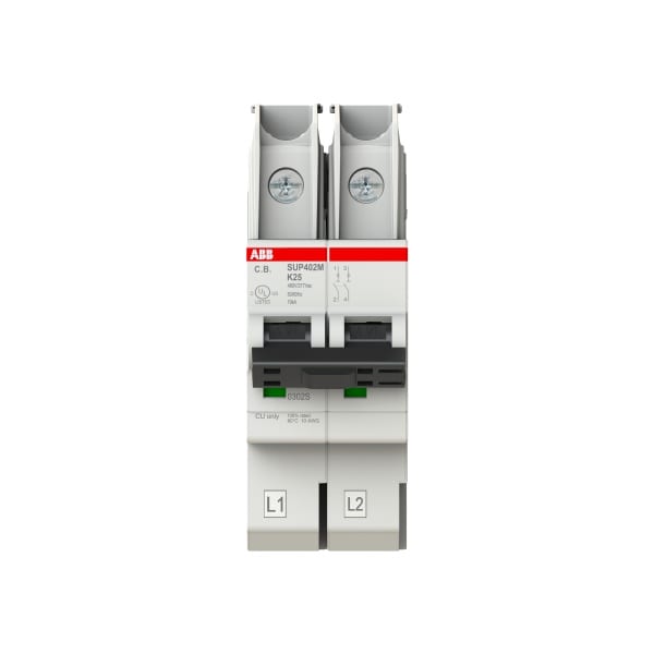 ABB - Sicherungsautomat Smissline - SUP400M - 2P - 25 A - K