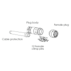 ABB - JSHK0 12pol Stecker f. JSHD5