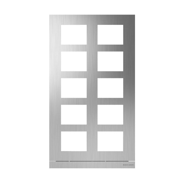BUSCH-JAEGER - Frontplatte Audio 2/5 edelstahl - Busch-Welcome 2-Draht