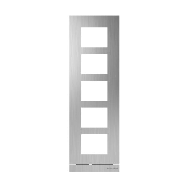 BUSCH-JAEGER - Frontplatte Audio 1/5 edelstahl - Busch-Welcome 2-Draht