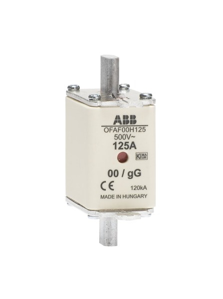 ABB - NH-Sicherung NH 00 125 A, 500 V gG