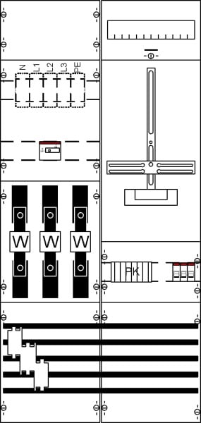 ABB - M+W Feld kpl. BH3 KA4265