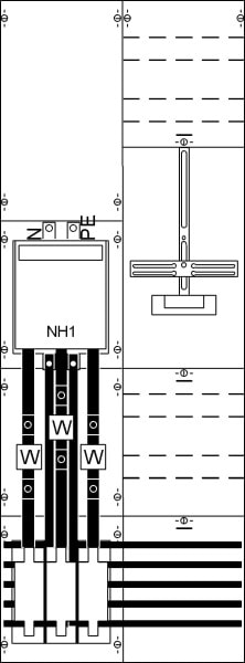 ABB - Mess-u.Wandlerfeld kpl. H5/B2 KA4245