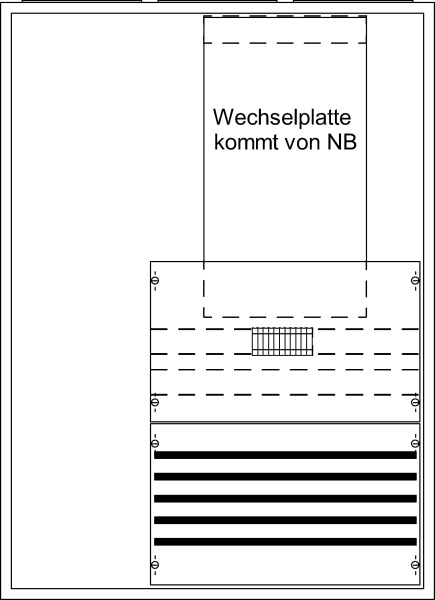 ABB - M-Schrank für WP 3/3A KS457