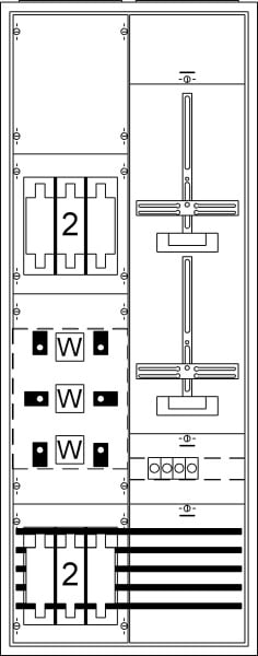 ABB - Mess-u.Wandlersch. kpl.H5/B2 KS4205